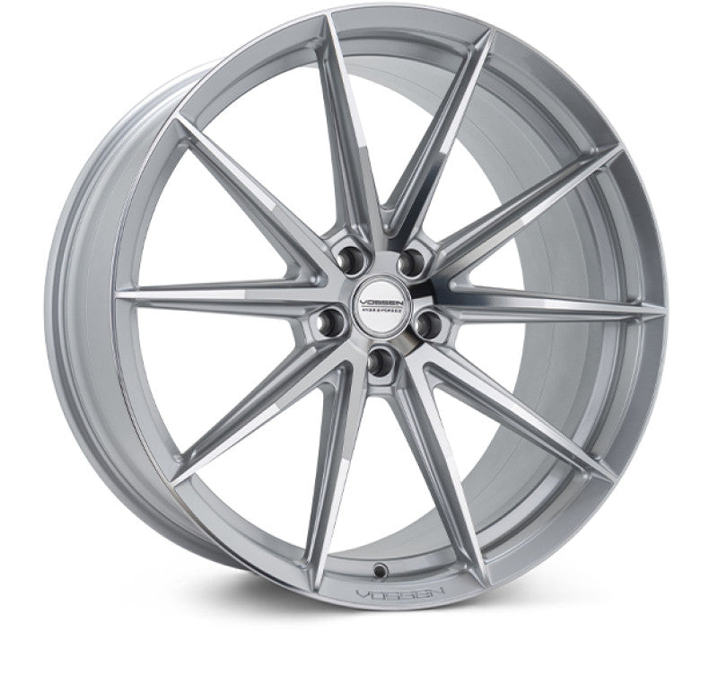 Vossen HFX-2 22x9 / 5x120 / ET30 / Flat Face / 72.56 - Silver Polished Wheel - HFX2-2B41