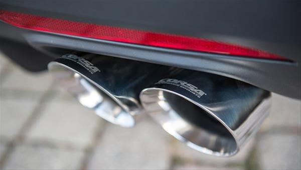 Corsa Performance Sport 3.0 IN Cat-Back Twin Tips 2015-2017 Mustang GT (Coupe)