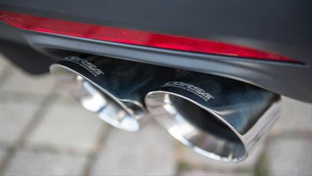 Corsa Performance Sport 3.0 IN Cat-Back Twin Tips 2015-2017 Mustang GT (Coupe)