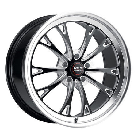 Weld 20x9 Belmont Wheel 5x114.3 ET 29 BS 6.125 Gloss Black (2015-2023 Mustang / 2024 Mustang) S11309065P29