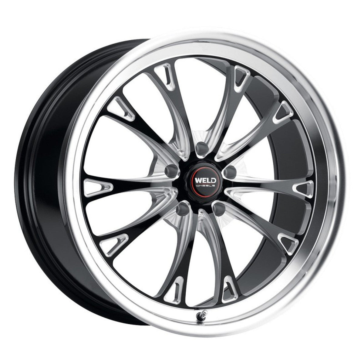 Weld 20x9 Belmont Wheel 5x114.3 ET 29 BS 6.125 Gloss Black (2015-2023 Mustang / 2024 Mustang) S11309065P29