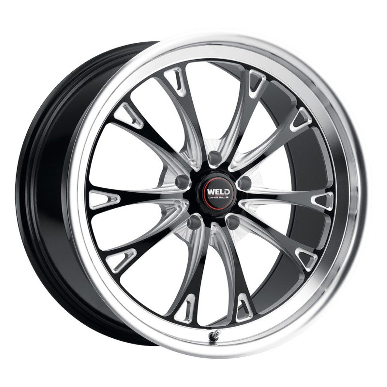 Weld 20x9 Belmont Wheel 5x114.3 ET 29 BS 6.125 Gloss Black (2015-2023 Mustang / 2024 Mustang) S11309065P29