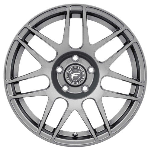 Forgestar 17x5 F14 Drag Wheel | 5x120.65| -26 ET | 2.0 BS |2005 - 2013 Corvette C6 Grand Sport | 1993 - 2002 Camaro / Firebird | Gloss Anthracite | F1737C063N26