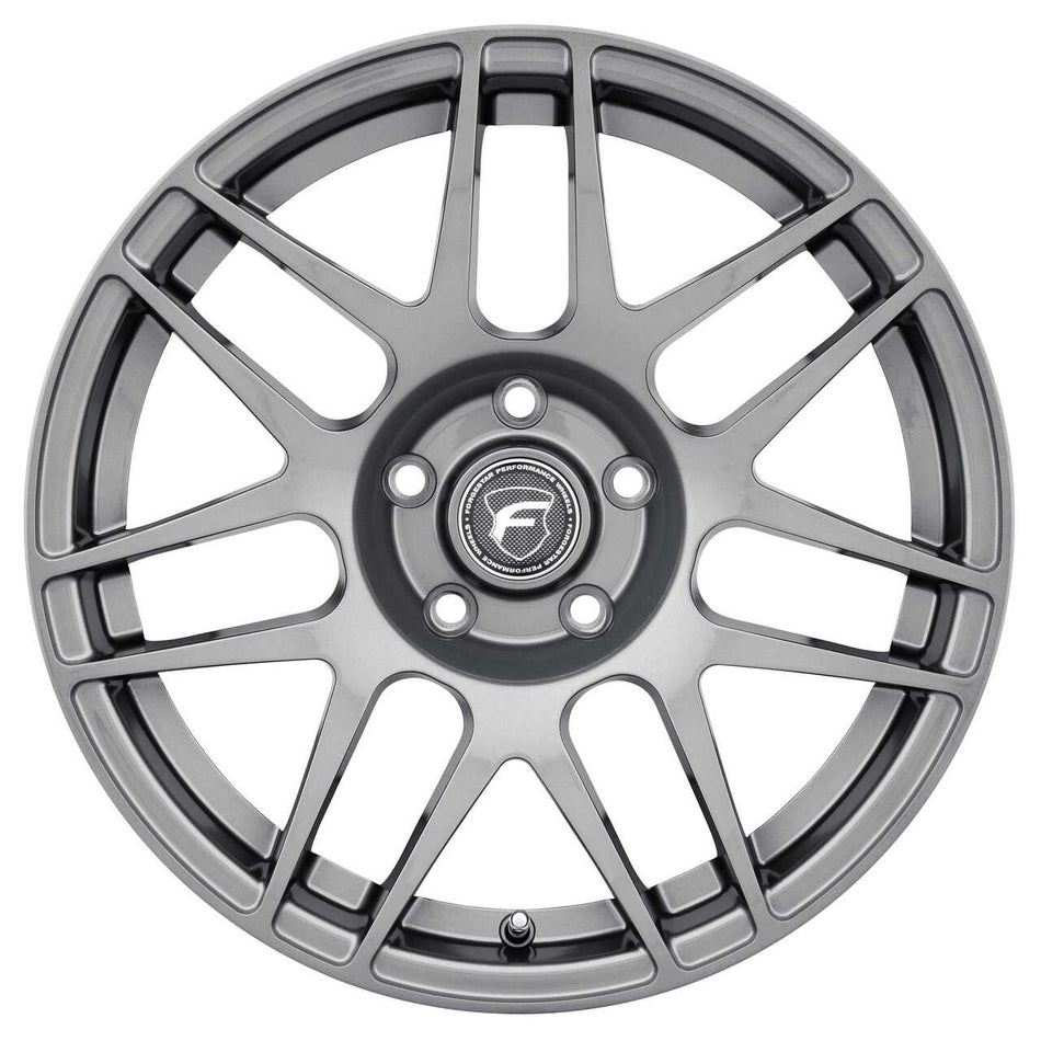 Forgestar 18x5 F14 Drag Pack Forged Wheel | Gloss Anthracite | 5x115 | -37 ET | BS 1.5 | F1738C071N37
