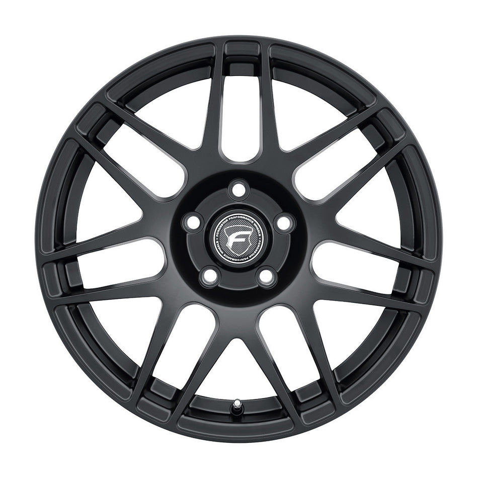 Forgestar 18x5 F14 Drag Wheel | 5x120 | -23 ET | 2.1 BS | 2010 - 2023 Camaro SS / ZL1 / 1LE | Satin Black | F1728C022N23