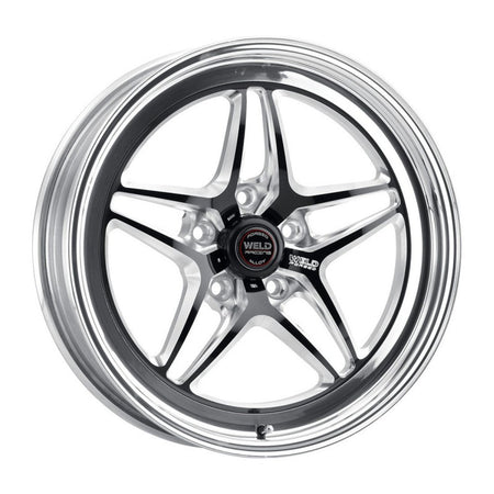 Weld 18x10.5 S81 Polished Rear Wheel (93-02 Camaro) 81MP8105B77A