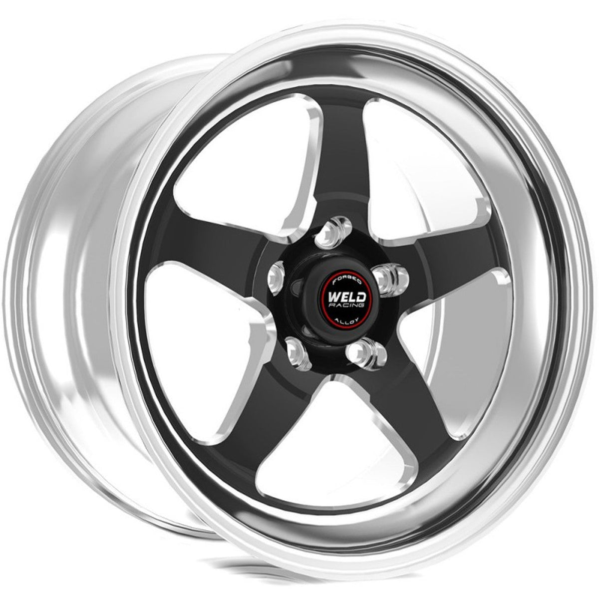 Weld 18x9 S71 Black Center Front / Rear Wheel (1993-2002 Camaro) 71MB8090B67A